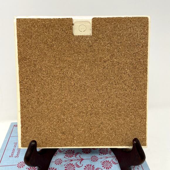 Black Red Bill Helin First Nation PNW Ceramic Tile Trivet - Picture 5 of 5